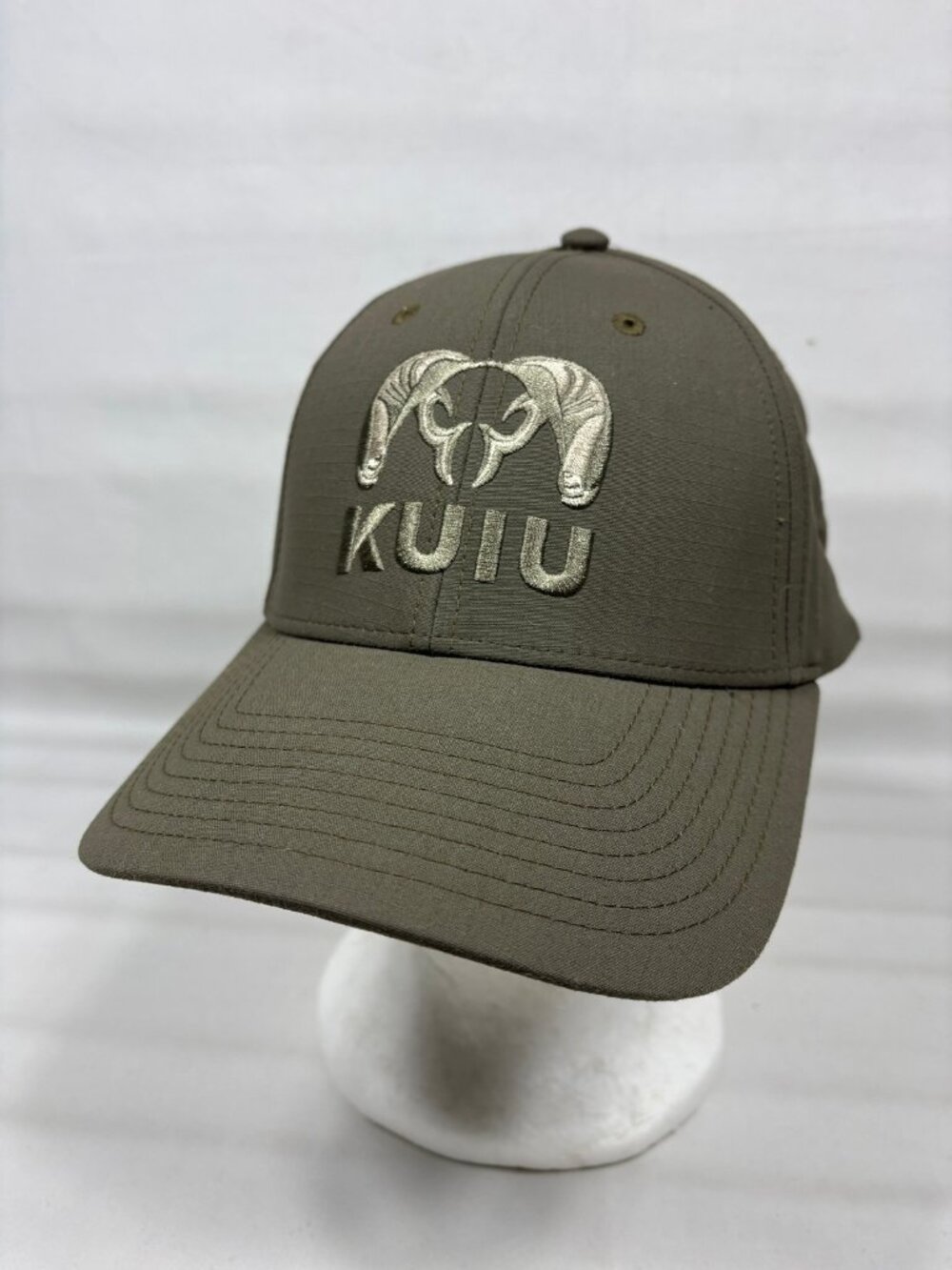 KUIU Icon CORDURA Hat Olive Green Nylon Ripstop Hunting Cap Performance OS Cap